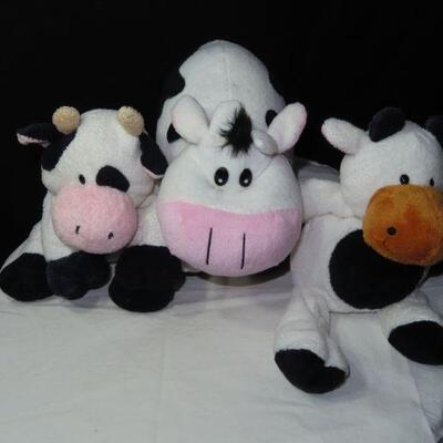 Cow Lot beanie Babies 