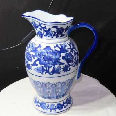 Blue Pitcher