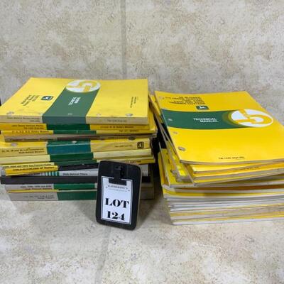 -124- John Deere Technical Manuals | Whole Box Full!