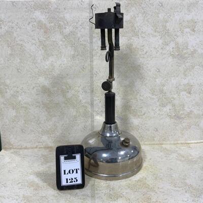 -125- VINTAGE | Quick-Lite Gas Lamp | No Shade