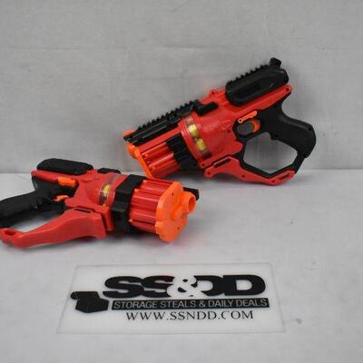 2x NERF Rival Roundhouse XX 1500 Red w/ Rounds - New, open box |  EstateSales.org