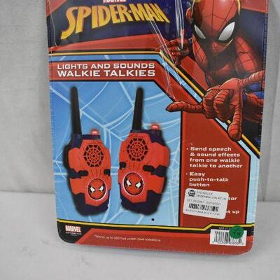 Spider-Man Homecoming Long Range Walkie Talkies - New, Open Box