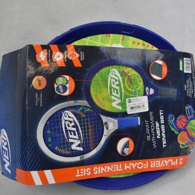 Franklin Sports Nerf Tennis Set - New, Open Box