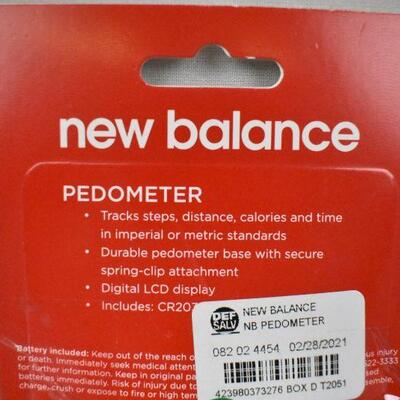 New Balance Pedometer - New, Open Box