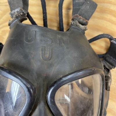 Vintage US Navy fighter pilot mask