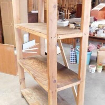 Handmade Wooden Shelf- 42
