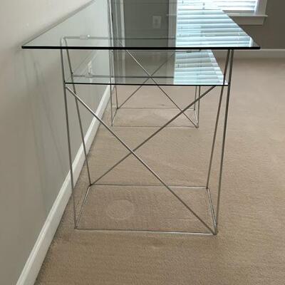 Trestle Leg Console Table