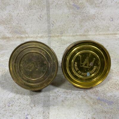 -127- VINTAGE | Two Brass Plant Misters | Made in Hong Kong