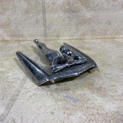 -128- VINTAGE | Mid 50s Nash Flying Lady Hood Ornament