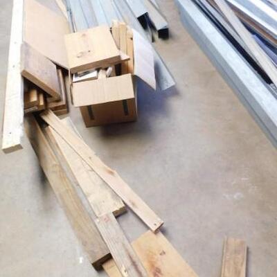 Building Materials include Wood Pieces, Fencing, and 18 gauge 3