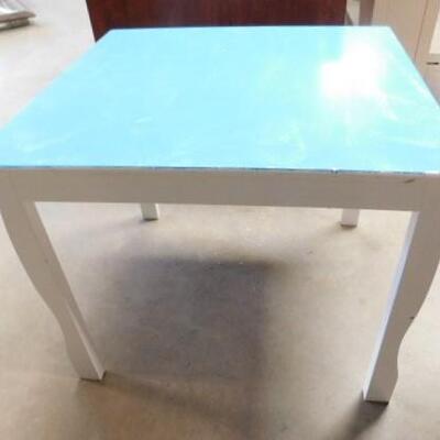 Solid Wood Side Table 27'x22