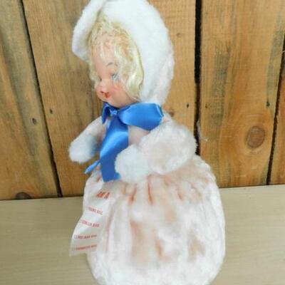 Vintage My-Toy Plush Pals Zippered Storage Doll 14
