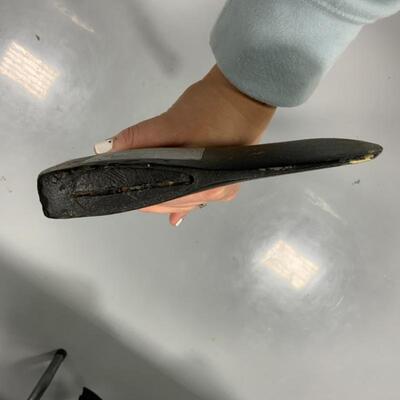 -134- VINTAGE | Black Raven Axe | Painted | As Found | 31.75â€ Long