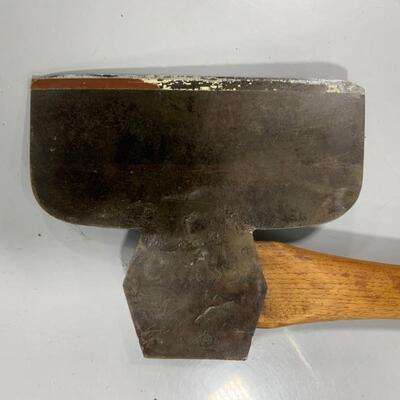 -137- VINTAGE | L&I J White Marked | Broad Axe | Buffalo, NY