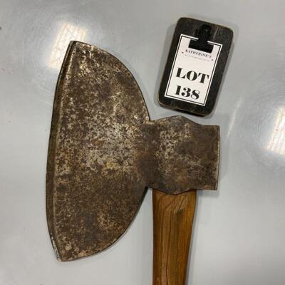 -138- VINTAGE | Thomas Wall | Broad Axe | Single Bevel 