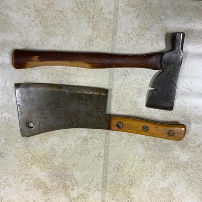 -140- VINTAGE | Sharpcutter Cleaver | Plumb Shingle Axe