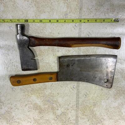 -140- VINTAGE | Sharpcutter Cleaver | Plumb Shingle Axe