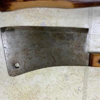 -140- VINTAGE | Sharpcutter Cleaver | Plumb Shingle Axe