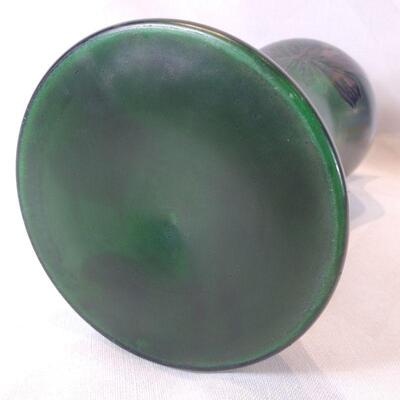 Silver Overlay Vase