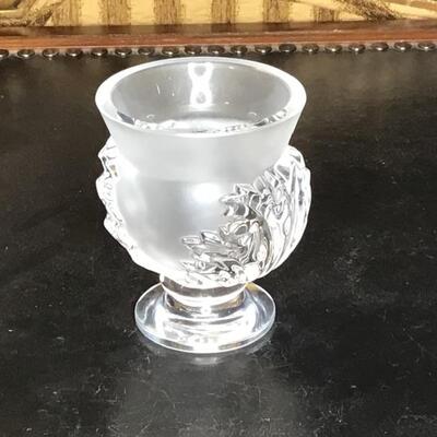 152 - Lalique Thistle Vase 