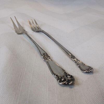 Sterling Silver Serving Forks
