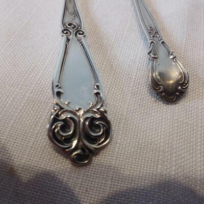 Sterling Silver Serving Forks