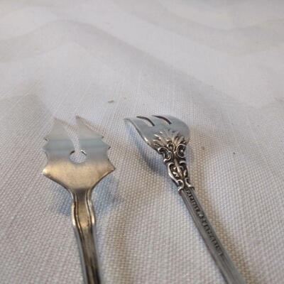 Sterling Silver Serving Forks