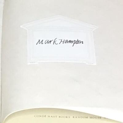 163 - Mark Hampton on Decorating - Signed 1st Ed. Book
