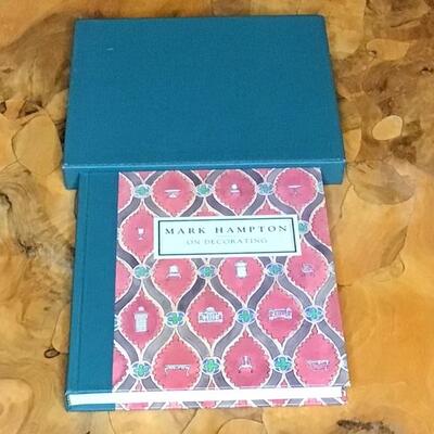 163 - Mark Hampton on Decorating - Signed 1st Ed. Book