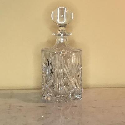 170 - Crystal Decanter w/ Ball Stopper