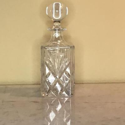 170 - Crystal Decanter w/ Ball Stopper