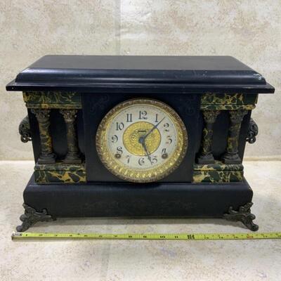 -146- ANTIQUE | Ingraham Mantle Clock