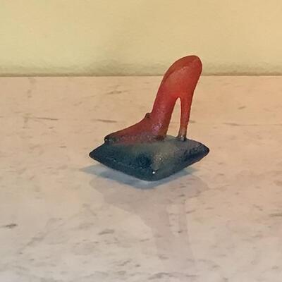 174 - Kosta Bota Catwalk Red & Blue Shoe