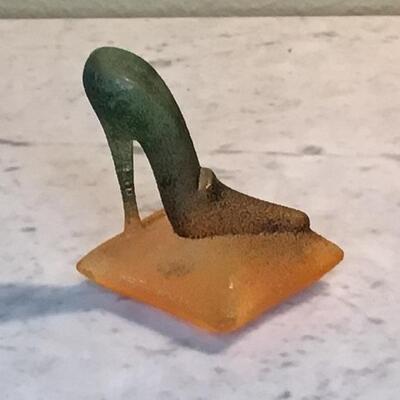 175 - Kosta Bota Catwalk Orange/Green Shoe