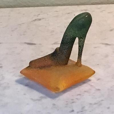 175 - Kosta Bota Catwalk Orange/Green Shoe