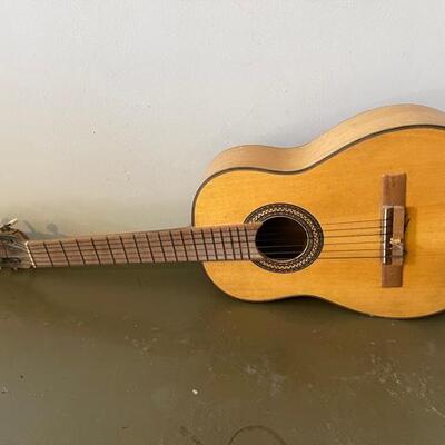 Lot 124 Junior Size Guitar Made In Mexico
