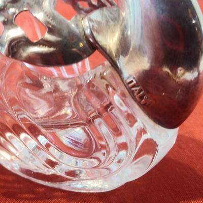 Italian Swan Salt Cellar and Spoon