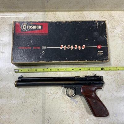 -155- VINTAGE | Crosman Pellet Gun | Original Box | BB Gun