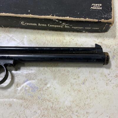 -155- VINTAGE | Crosman Pellet Gun | Original Box | BB Gun