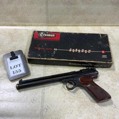-155- VINTAGE | Crosman Pellet Gun | Original Box | BB Gun