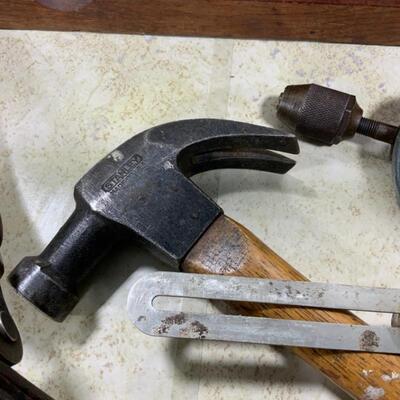 -159- VINTAGE | Five Stanley Tools | Level | Hammer | Scraper | Handyman
