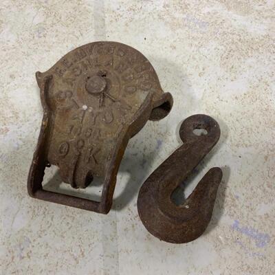 -162- FARM FRESH | Wood Tote | Float | Spigot | Crowbar | Poker 