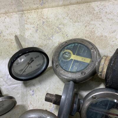 -165- VINTAGE | 5 MotoMeters | 2 Thermometers