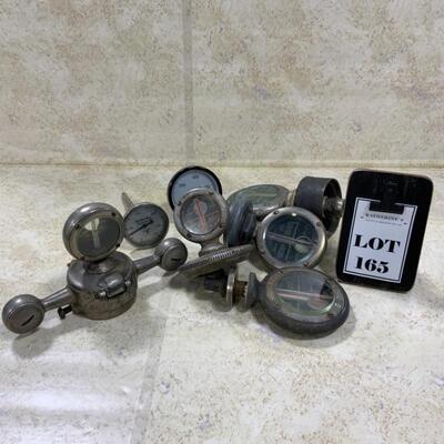 -165- VINTAGE | 5 MotoMeters | 2 Thermometers