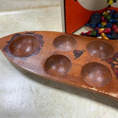 -186- VINTAGE | Game Boards | Pieces | Mancala Board | Jacks
