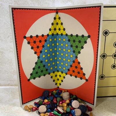 -186- VINTAGE | Game Boards | Pieces | Mancala Board | Jacks