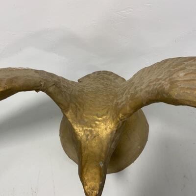 -191- VINTAGE | MASSIVE Paper MachÃ© Eagle in Flight