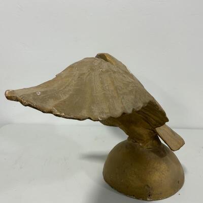 -191- VINTAGE | MASSIVE Paper MachÃ© Eagle in Flight