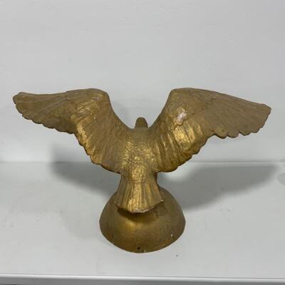 -191- VINTAGE | MASSIVE Paper MachÃ© Eagle in Flight