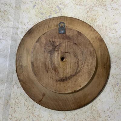 -194- VINTAGE | 3 German Wood Plates | Wooden Truck